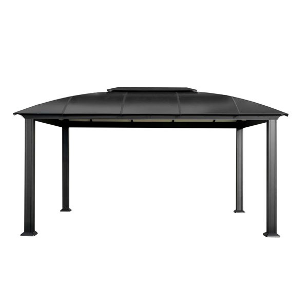 ParagonOutdoor Cambridge 12x14 Hard Top Gazebo With A Domed Roof